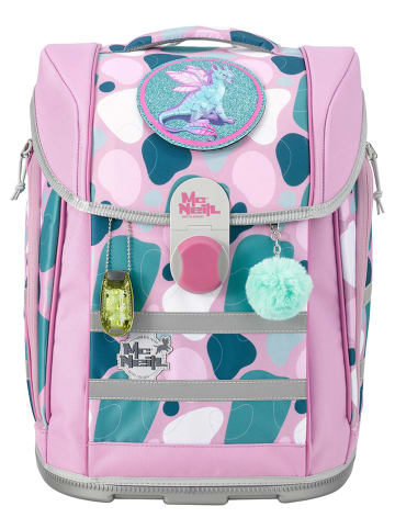 McNeill 6tlg. Schulranzen-Set "McLight BARBA" in Rosa