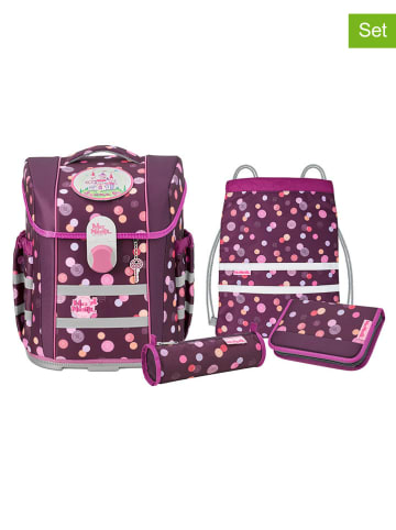 McNeill 5tlg. Schulranzen-Set "McNeill RUBY" in Lila