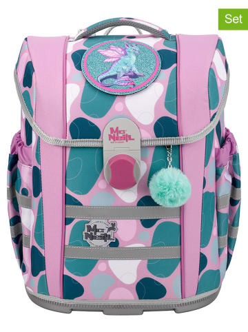 McNeill 5-delige schooltasset "McNeill BARBA" lichtroze