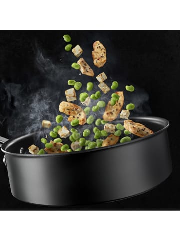 Tefal 2-delige sudderpan met deksel "Healthy Chef" grijs - Ø 24 cm