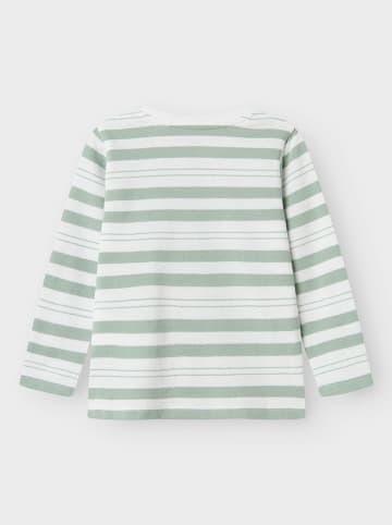name it Longsleeve wit/groen