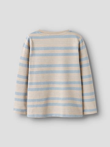 name it Longsleeve beige/lichtblauw