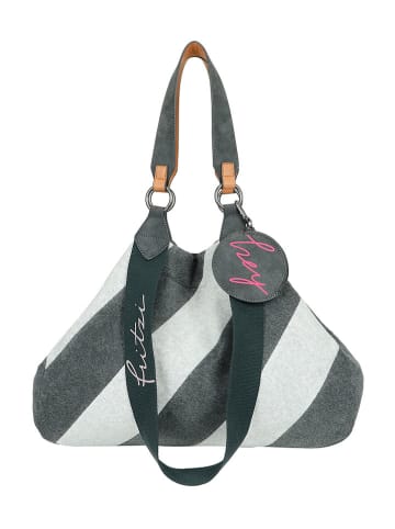 Fritzi aus Preußen Shopper in Anthrazit - (B)45 x (H)34 x (T)16 cm
