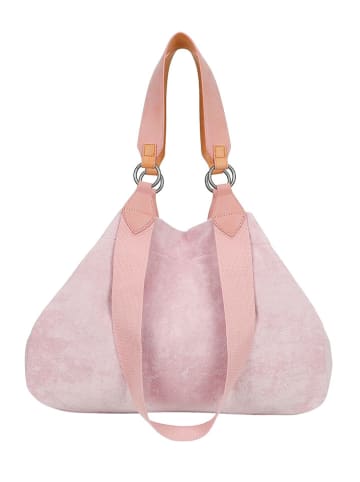 Fritzi aus Preußen Shopper in Rosé/ Blau - (B)45 x (H)34 x (T)16 cm