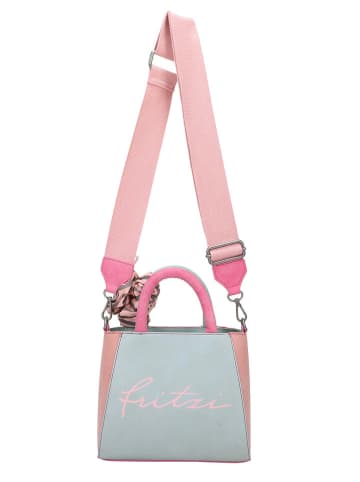 Fritzi aus Preußen Torebka "Limited Barbie" w kolorze różowo-błękitnym - 23 x 21 x 8 cm
