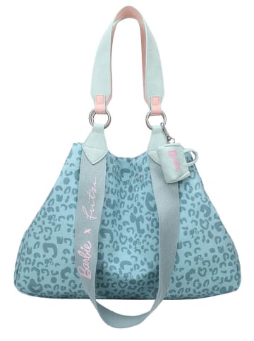 Fritzi aus Preußen Shopper "Limited Barbie" blauw - (B)42 x (H)29 x (D)15 cm