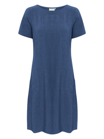 Kaffe Kleid in Dunkelblau