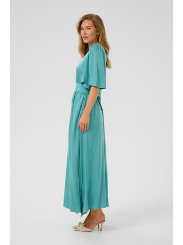 Kaffe Kleid in Türkis