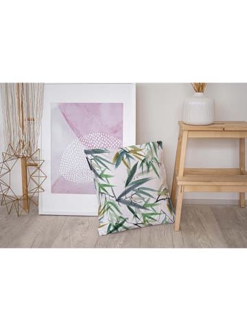 Butter Kings Poszewka w kolorze zielono-beżowym na poduszkę - 45 x 45 cm