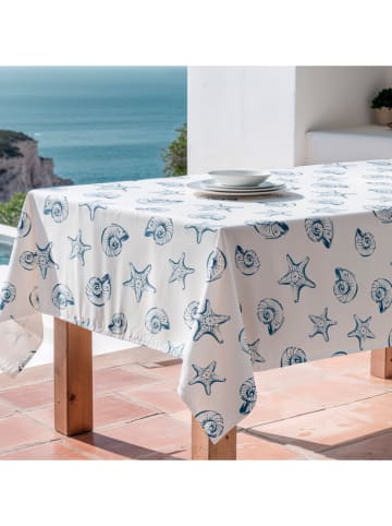 Mint Rugs Tafellaken "Summer Special Myrtos" wit/blauw