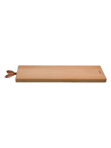 Bisetti Schneidebrett in Hellbraun - (B)40 x (H)11 cm