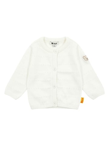 Steiff Cardigan in Weiß