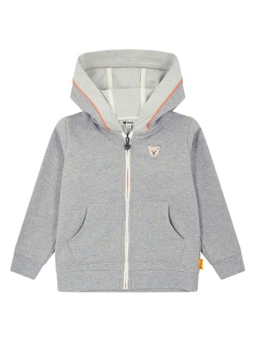 Steiff Sweatjacke in Grau