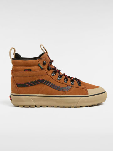 Vans Leder-Sneakers ''Sk8-Hi'' in Hellbraun