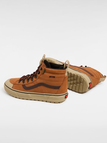 Vans Leder-Sneakers ''Sk8-Hi'' in Hellbraun