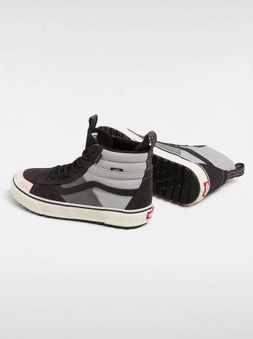Vans Leder-Sneakers ''Sk8-Hi'' in Schwarz/ Grau