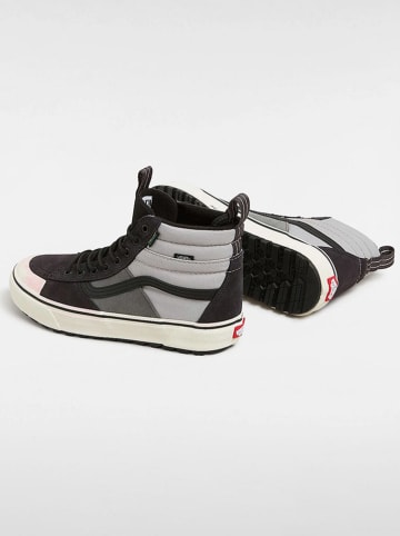 Vans Leder-Sneakers ''Sk8-Hi'' in Schwarz/ Grau