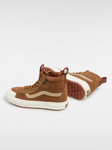 Vans Leder-Sneakers ''Sk8-Hi'' in Hellbraun