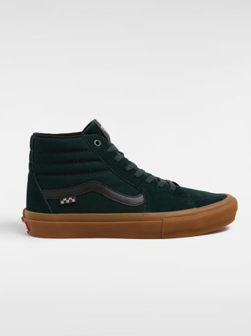 Vans Leder-Sneakers ''Sk8-Hi'' in Smaragdgrün
