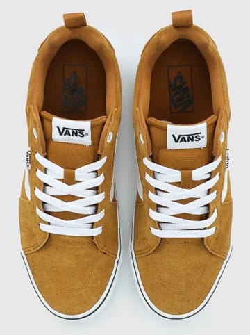 Vans Skórzane sneakersy "Filmore" w kolorze musztardowym