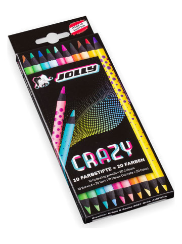 Jolly Buntstifte "Crazy" - 10 Stück