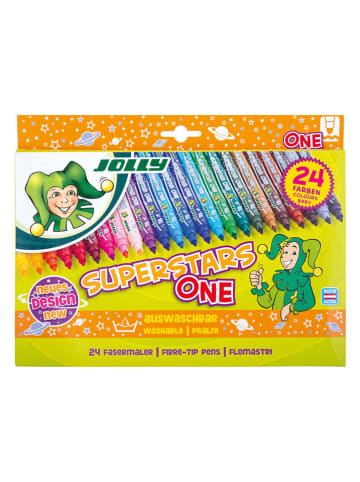 Jolly Fasermaler "Superstars One" - 24 Stück