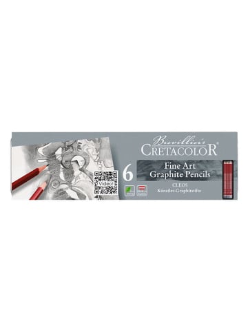 CRETACOLOR Graphitstifte - 6 Stück