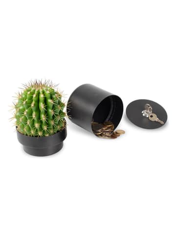 SAX Blumentopf-Safe in Schwarz