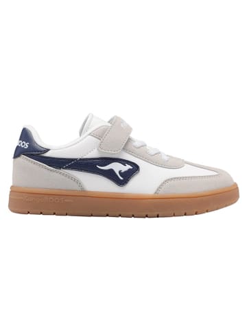 Kangaroos Sneakers "K-CA Bam EV" in Weiß/ Grau/ Dunkelblau