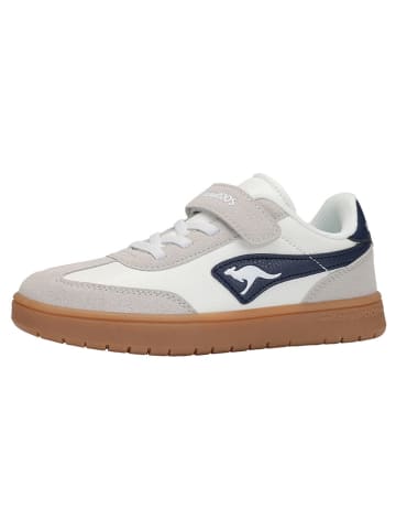 Kangaroos Sneakers "K-CA Bam EV" wit/grijs/donkerblauw