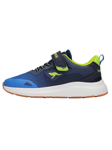 Kangaroos Sneakers "KB-Pang EV" lichtblauw/donkerblauw/citroengroen