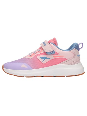 Kangaroos Sneakers "KB-Pang EV" in Lila/ Rosa/ Hellblau