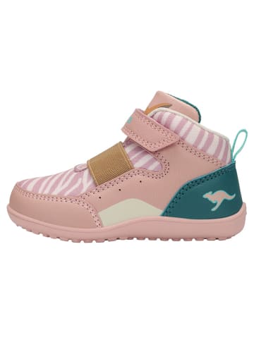 Kangaroos Trekkingschuhe "K-BFI Peppy EV" in Rosa/ Weiß/ Blau