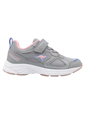 Kangaroos Sneakers "K-Ni Roug EV" in Grau/ Rosa/ Hellblau