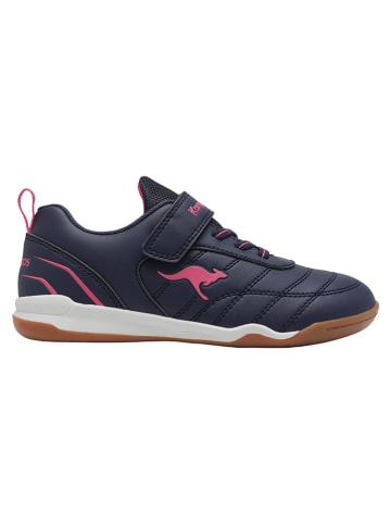 Kangaroos Trainingsschuhe "K-Ridyard EV" in Dunkelblau/ Pink