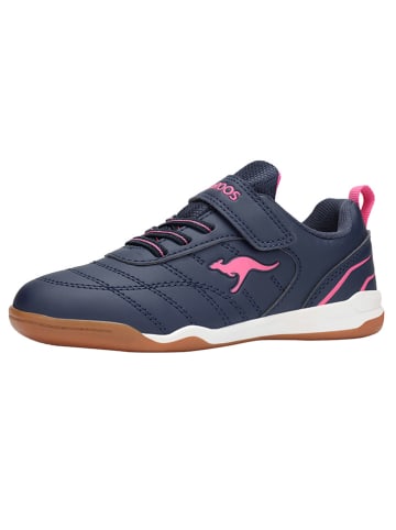 Kangaroos Trainingsschuhe "K-Ridyard EV" in Dunkelblau/ Pink