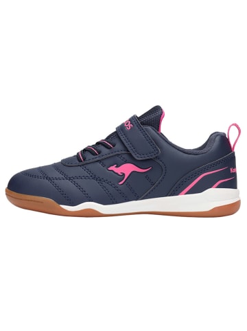 Kangaroos Trainingsschuhe "K-Ridyard EV" in Dunkelblau/ Pink