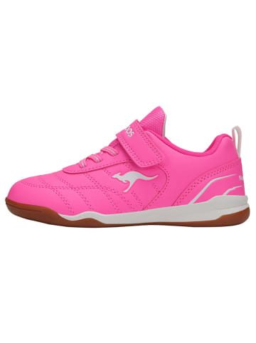 Kangaroos Buty sportowe "K-Ridyard EV" w kolorze biało-różowym