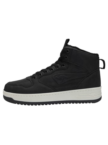 Kangaroos Sneakers "K-Top Power Mid" in Schwarz