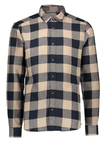 ONLY & SONS Hemd in Beige/ Schwarz
