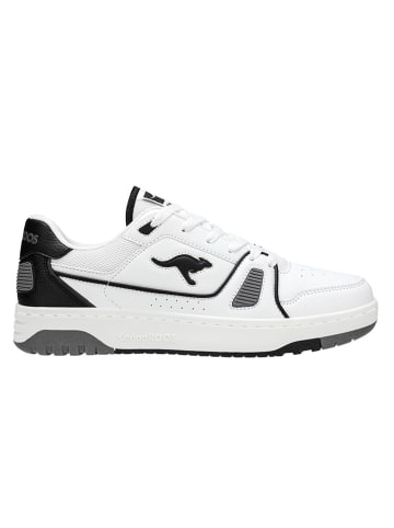 Kangaroos Sneakersy "K-Draft Center" w kolorze biało-szaro-czarnym