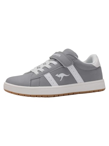 Kangaroos Sneakers "K-CA Miles EV" in Grau/ Weiß
