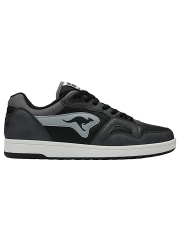 Kangaroos Sneakers "K-Slam Point" in Anthrazit/ Schwarz/ Grau