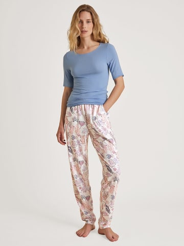 Calida Pyjama-Oberteil in Hellblau