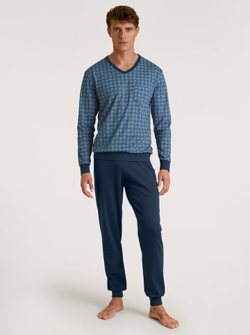 Calida Pyjama in Dunkelblau