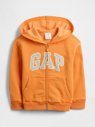 GAP Sweatjacke in Orange