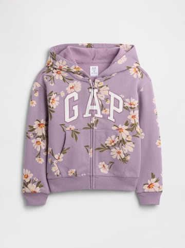 GAP Sweatjacke in Lila