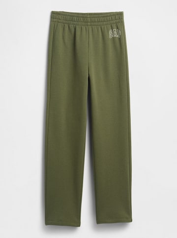 GAP Spodnie dresowe w kolorze khaki