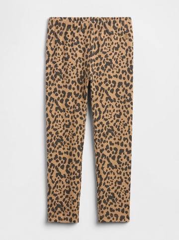 GAP Legginsy w kolorze jasnobrązowym