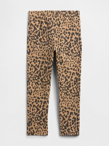 GAP Legginsy w kolorze jasnobrązowym
